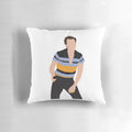 MUNICH I Pillow featuring a digital art design inspired by Harry Styles' "As It Was" music video