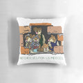 Muppet Christmas Carol Meeces Pillow with iconic characters and quotes