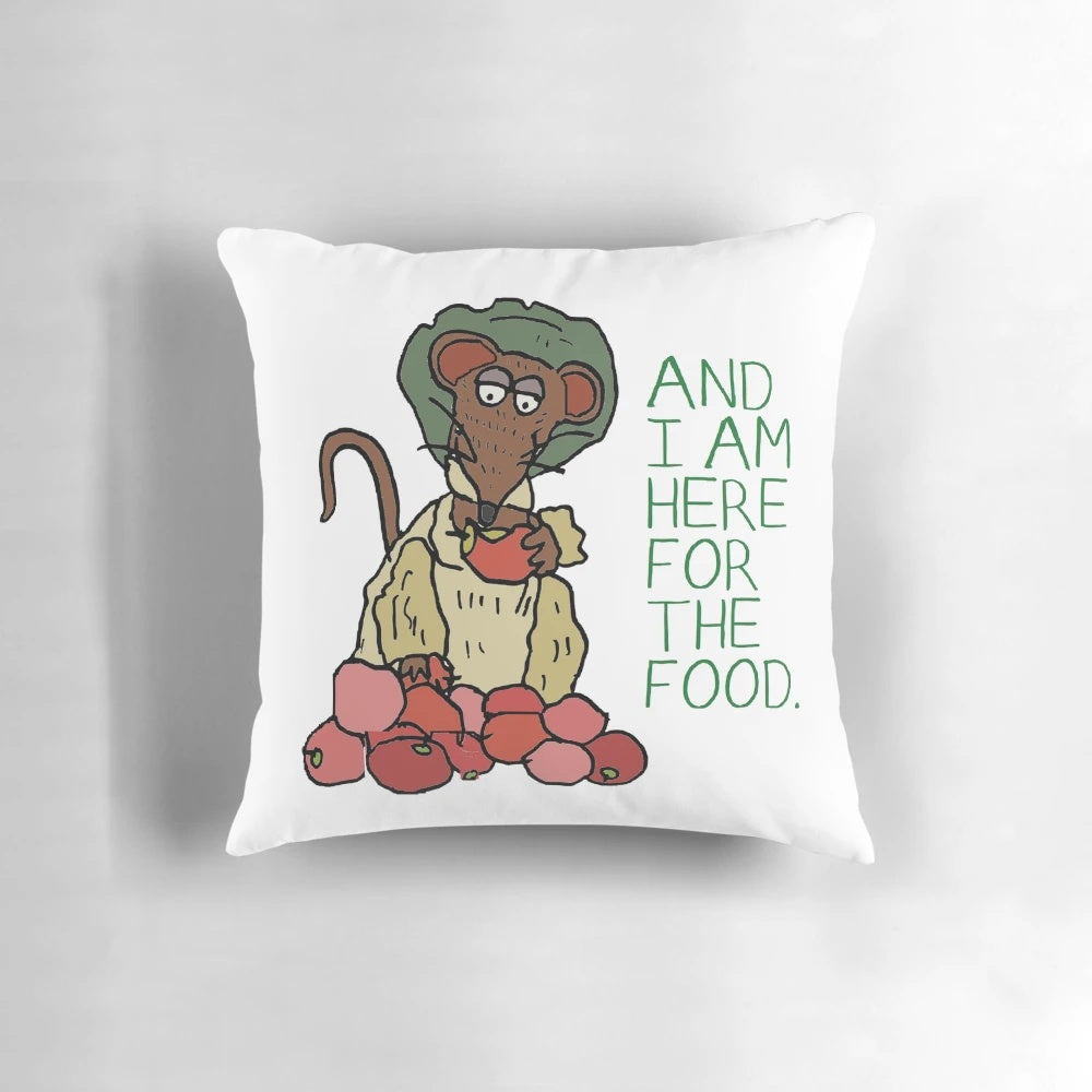 Muppet Christmas Carol Rizzo Pillow with Gonzo Available