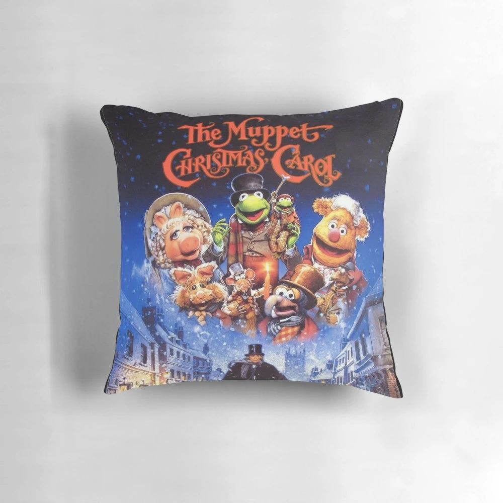 Muppet-Inspired Christmas Pillow with Drummer Animal from The Muppets Show