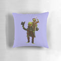 Muppets Christmas Carol Bob and Tiny Tim Pillow featuring Kermit the Frog, Miss Piggy, and Gonzo