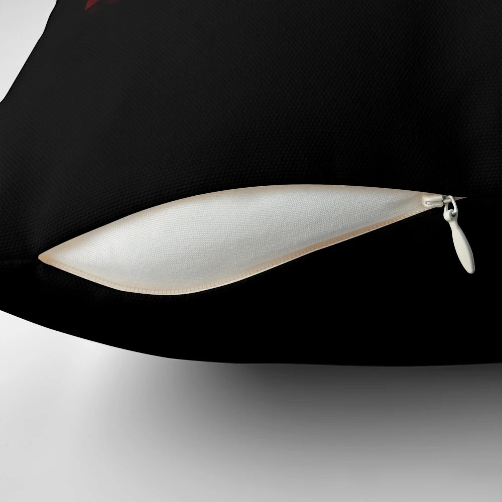 Muse inspired pillow design featuring nature and outdoor elements