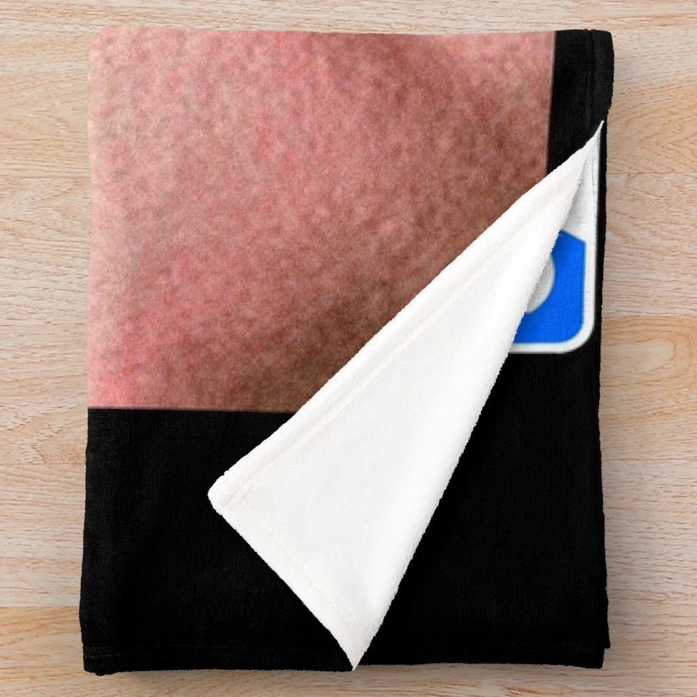 Behind Blue Eyes Plush Blanket featuring Limp Bizkit inspired design
