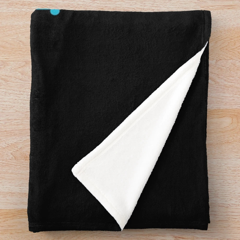 Plush blanket with "A Day Without Music Probably Wont Kill Me" design, perfect gift for music lovers