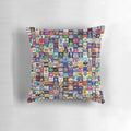 Musicals! Decorative Throw Pillow featuring a musical theatre or Broadway show logo design