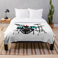 Hal Blaine Drummer Plush Blanket