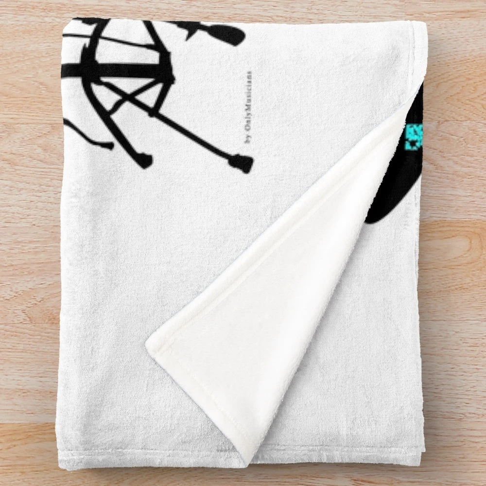 Hal Blaine Drummer Plush Blanket