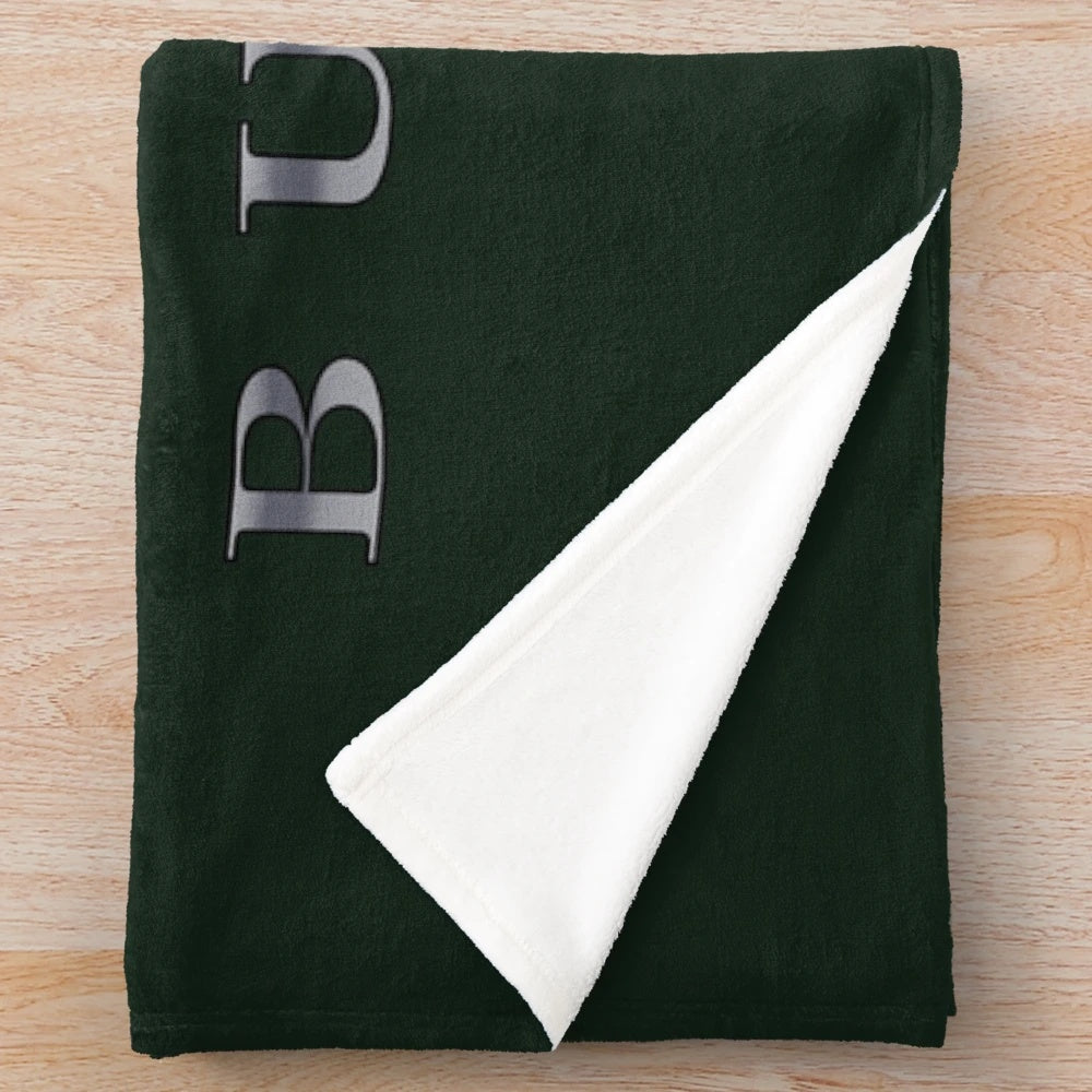 Mustang Bullitt Inspired Plush Blanket