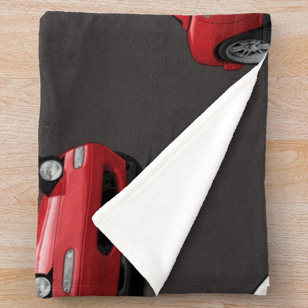 Mx5 Miata NA MK1 inspired plush blanket