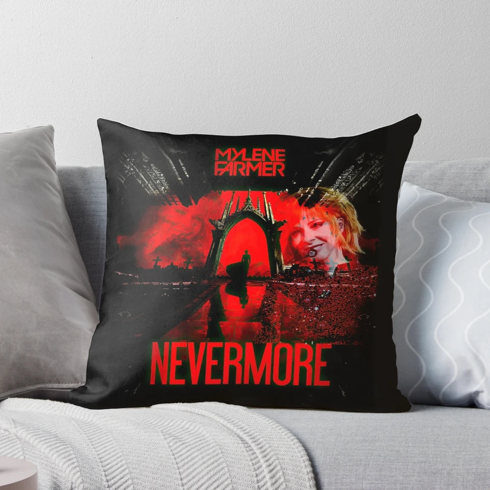 Mylene Farmer Nevermore Tour 2024 Pillow - Official Merchandise