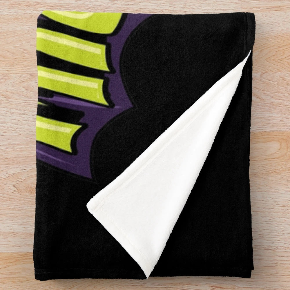 Mysterion-inspired plush blanket featuring the popular South Park character