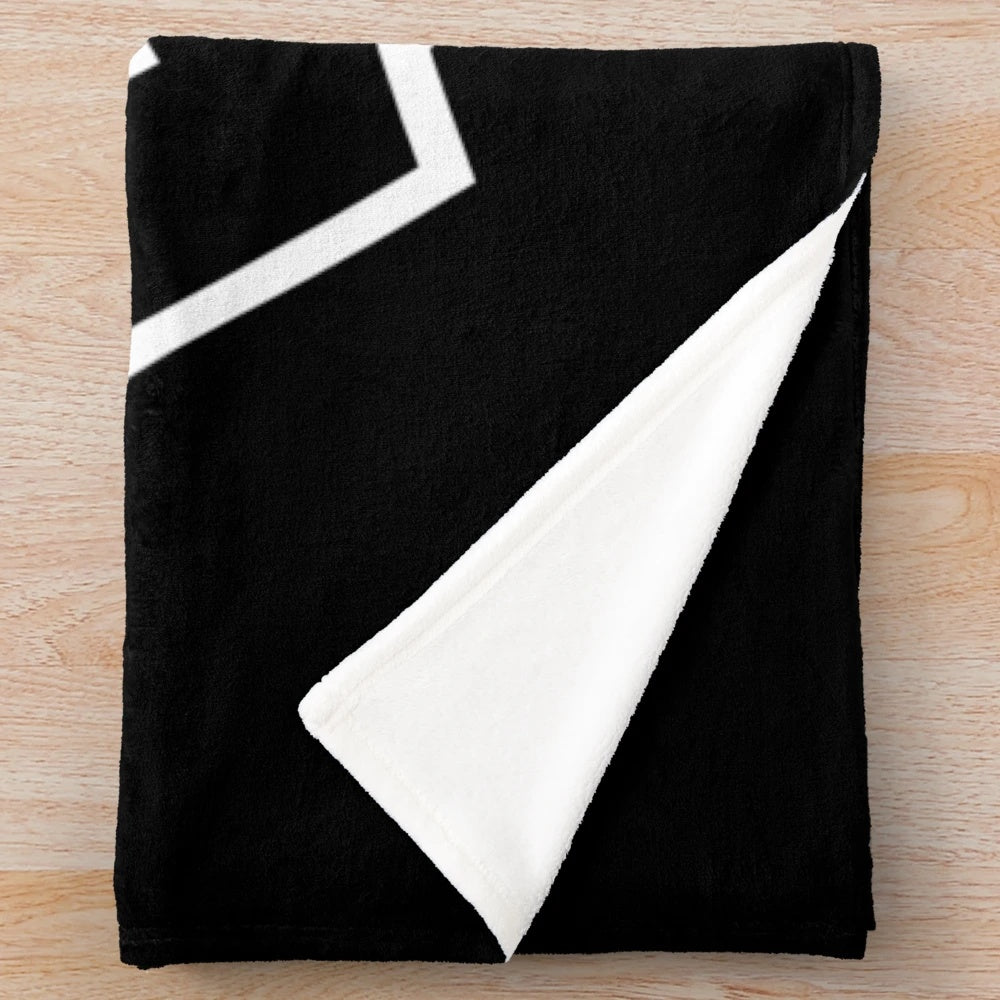 SCP Foundation inspired plush blanket featuring the iconic logo