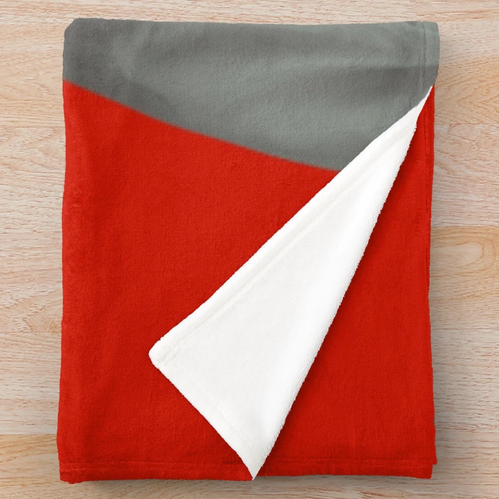 Bad nun plush blanket with occult and supernatural gothic anime design