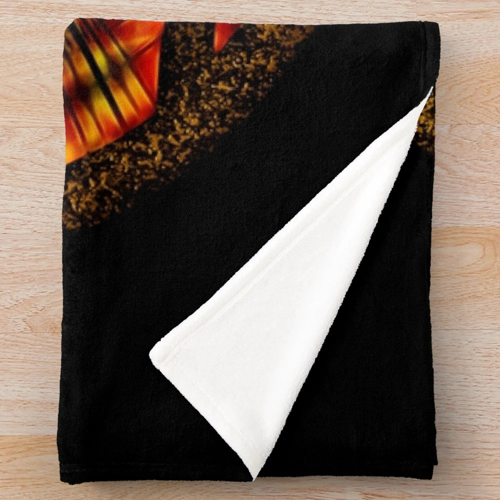 Plush blanket featuring Dr. Strange and magical symbols