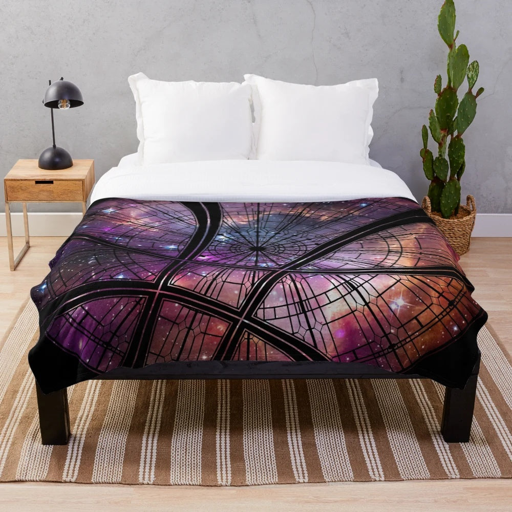 Plush blanket featuring Doctor Strange, the Marvel Comics sorcerer supreme