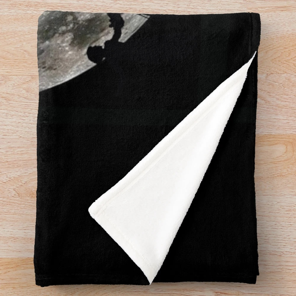 Sabbat plush blanket with pagan and wiccan motifs