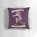 Throw pillow featuring the text "Maybe I'm a Witch (Etienne)" in a witchy, esoteric design.