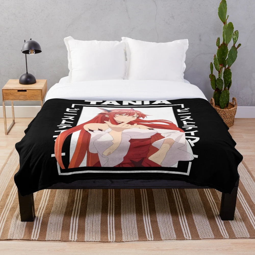 Mythical beast tamer anime plush blanket