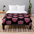 Cozy dragon head plush blanket for fantasy home decor