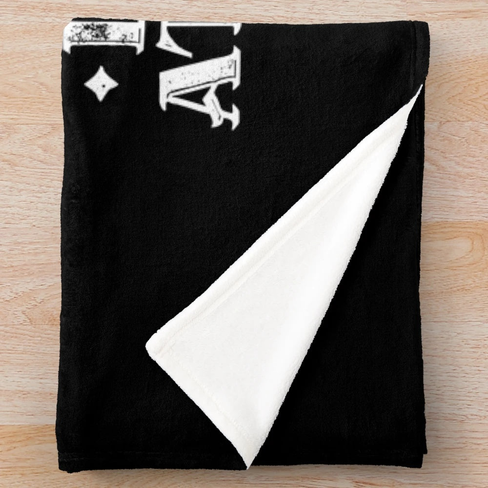 Cozy plush blanket featuring a detailed mythical dragon design