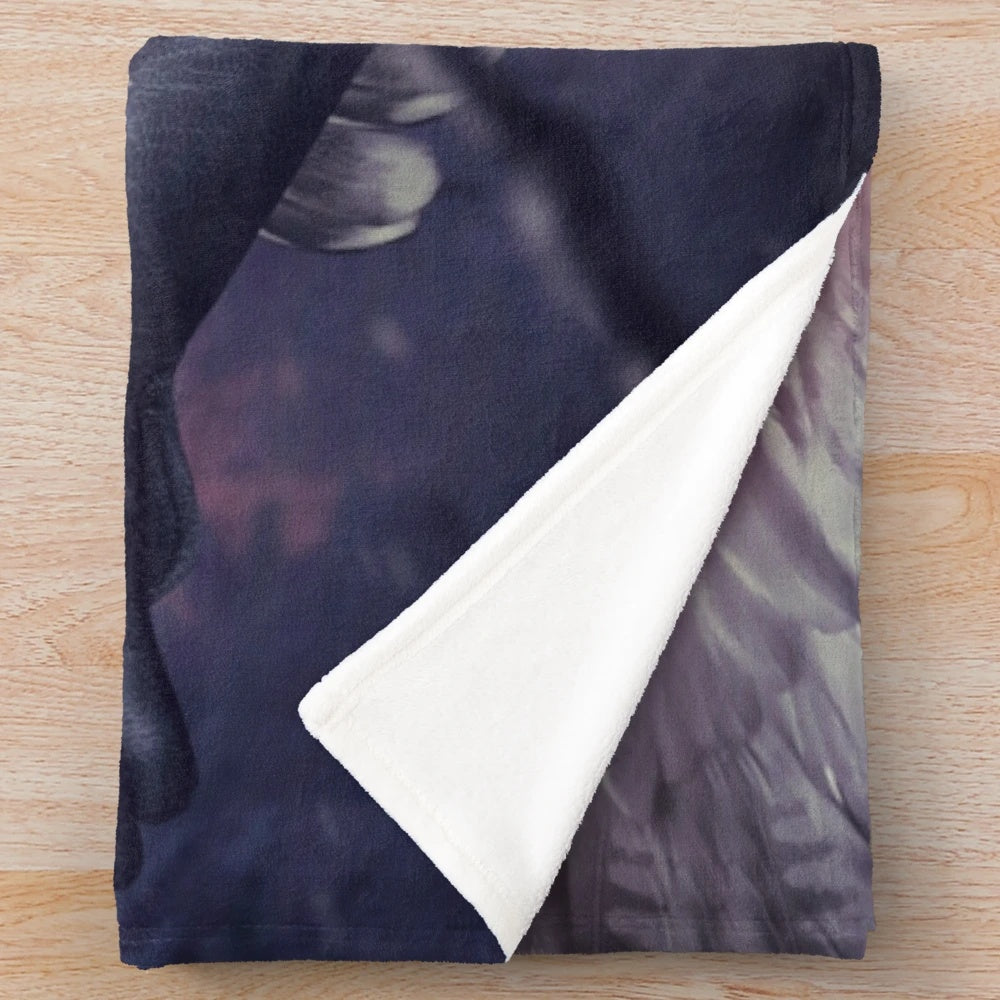 Hawk-inspired fantasy plush blanket