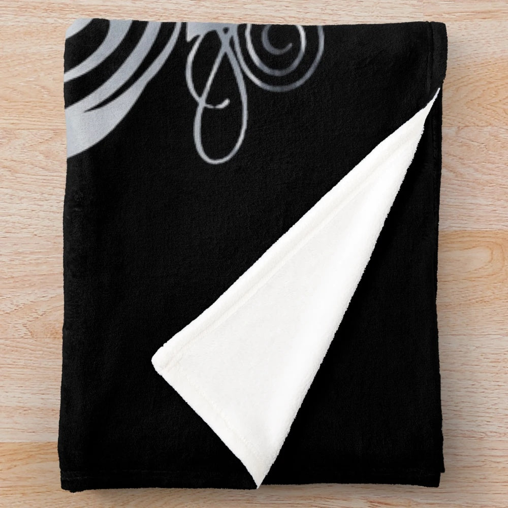 Valkyrie warrior plush blanket featuring Norse mythology design