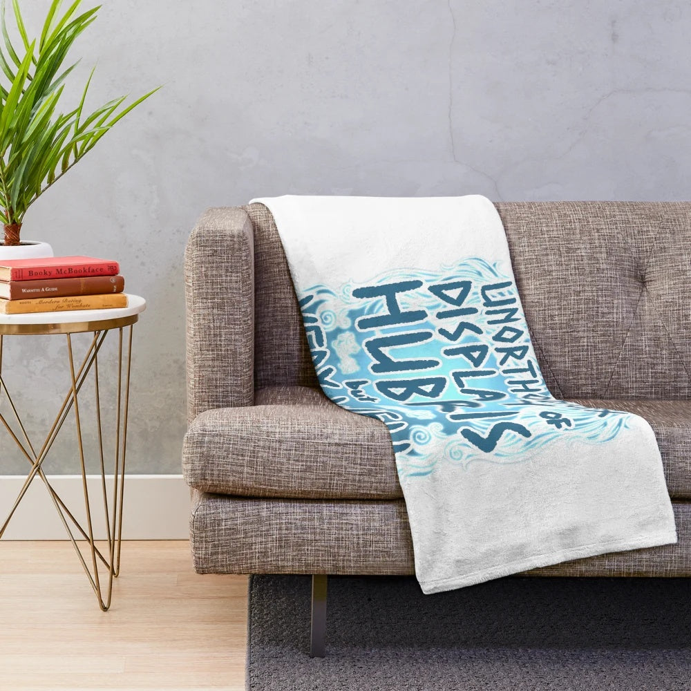 Hubris Plush Blanket featuring Norse mythology elements