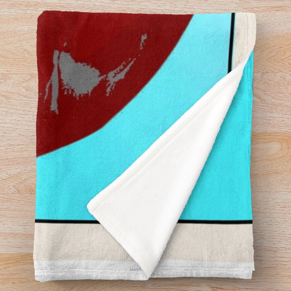Nacho Libre themed plush blanket featuring Jack Black's character