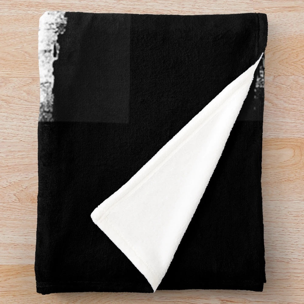 Nails band-inspired plush blanket with soft, cozy design