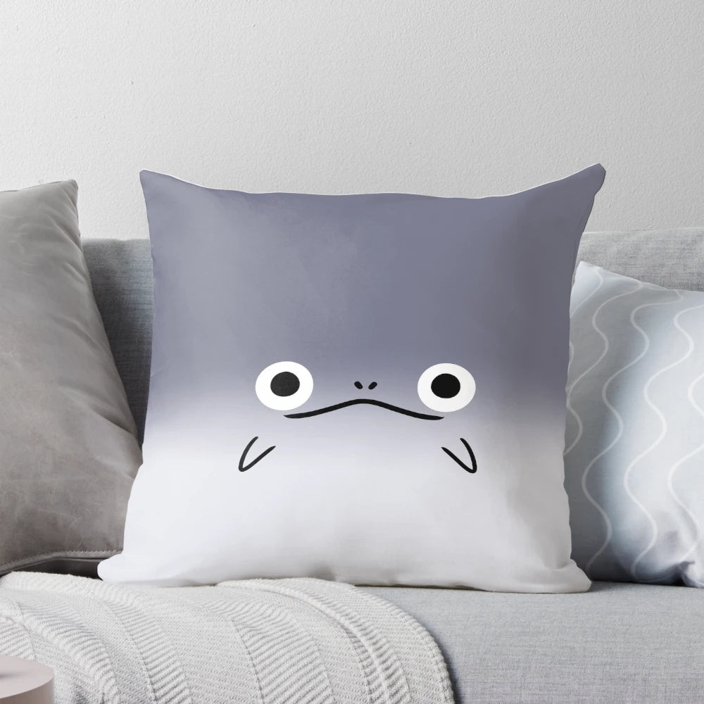 Namazu themed plush pillow, a cozy and soft home or office decor for Final Fantasy XIV enthusiasts.