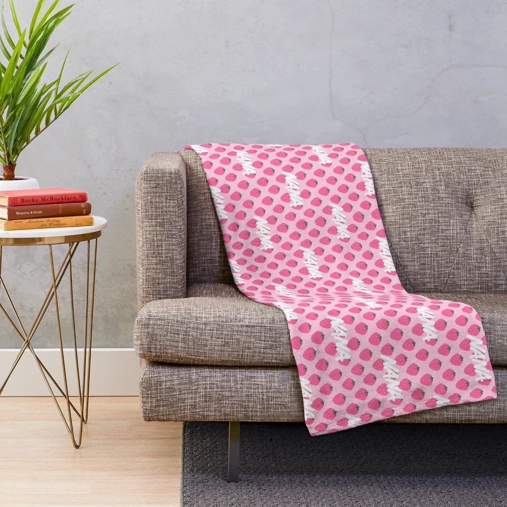 Nana anime plush blanket featuring Nana Osaki and aesthetic elements