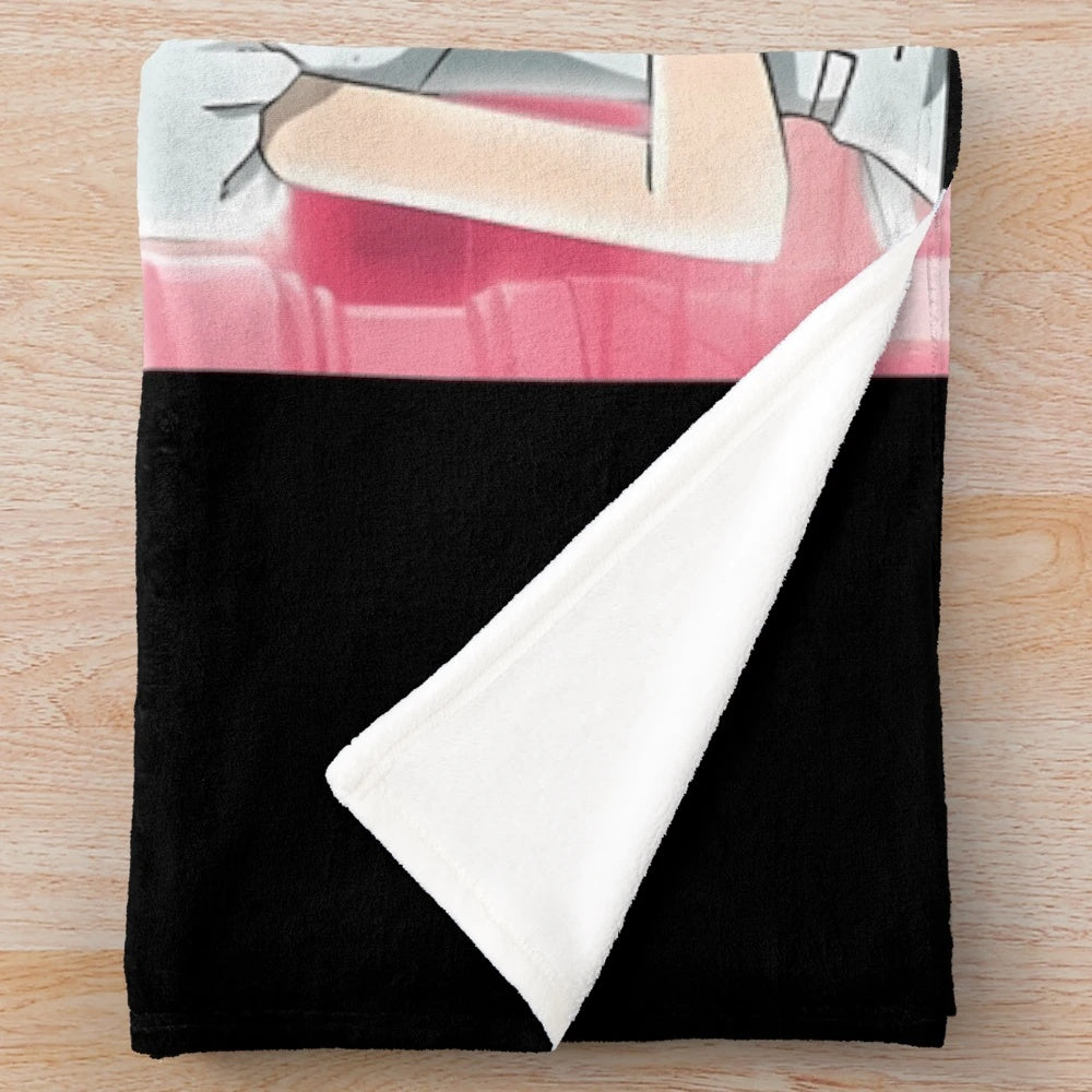 Nana anime-themed plush blanket
