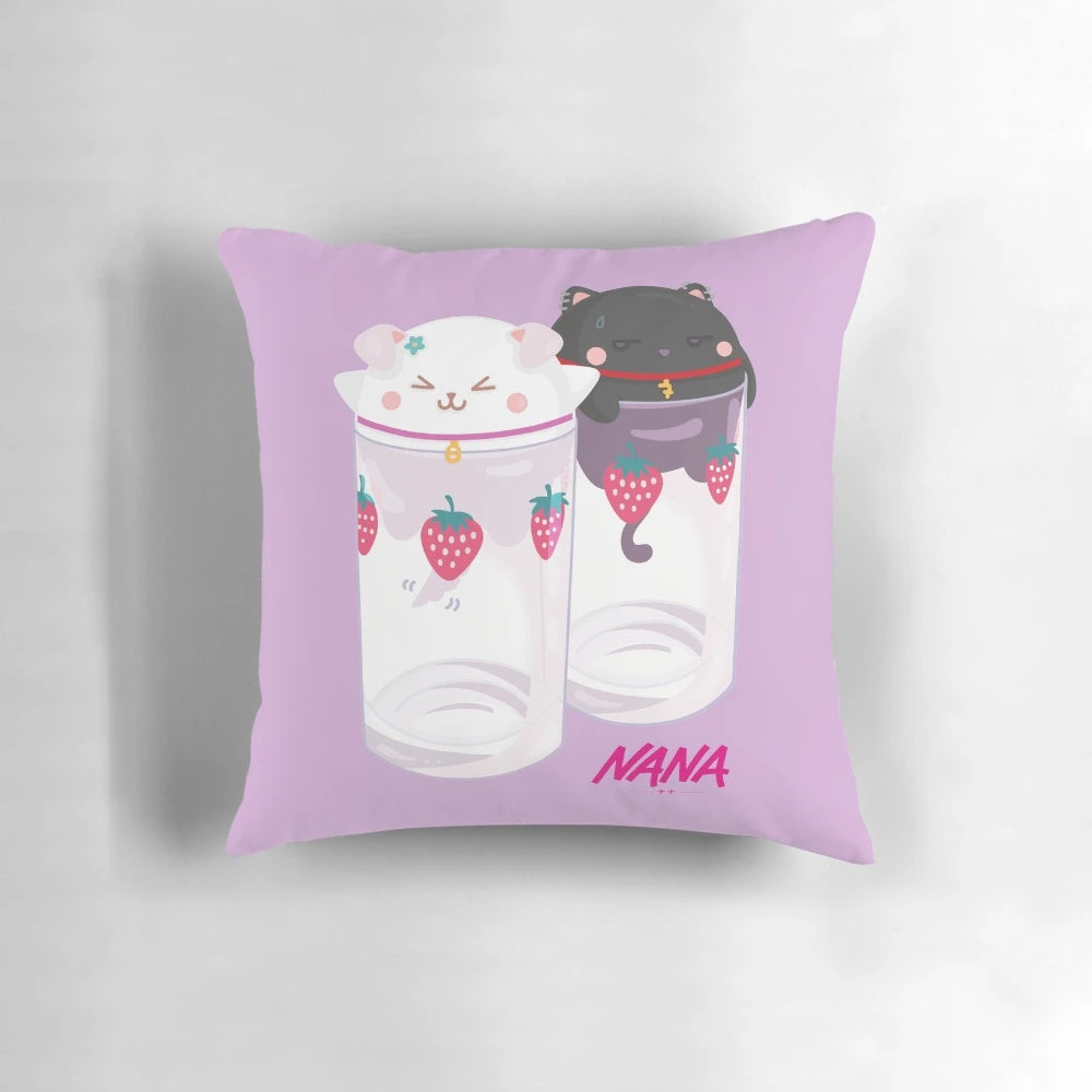 Nana & Hachi Strawberry Glasses Anime Pillow