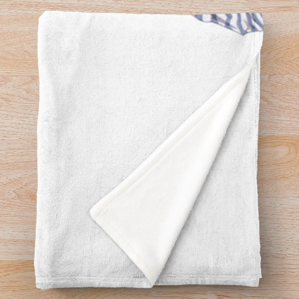 Nana inspired black stones plush blanket
