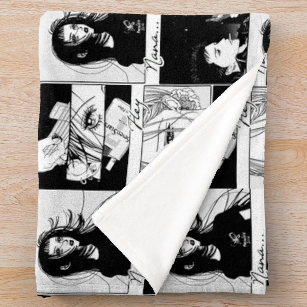 Nana manga and anime inspired plush blanket