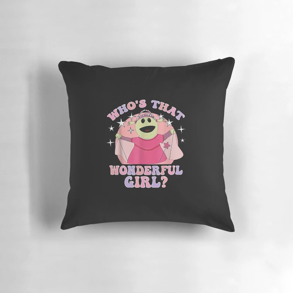 Nanalan Wonderful Girl Pillow - Soft, plush pillow featuring the beloved Nanalan cartoon character