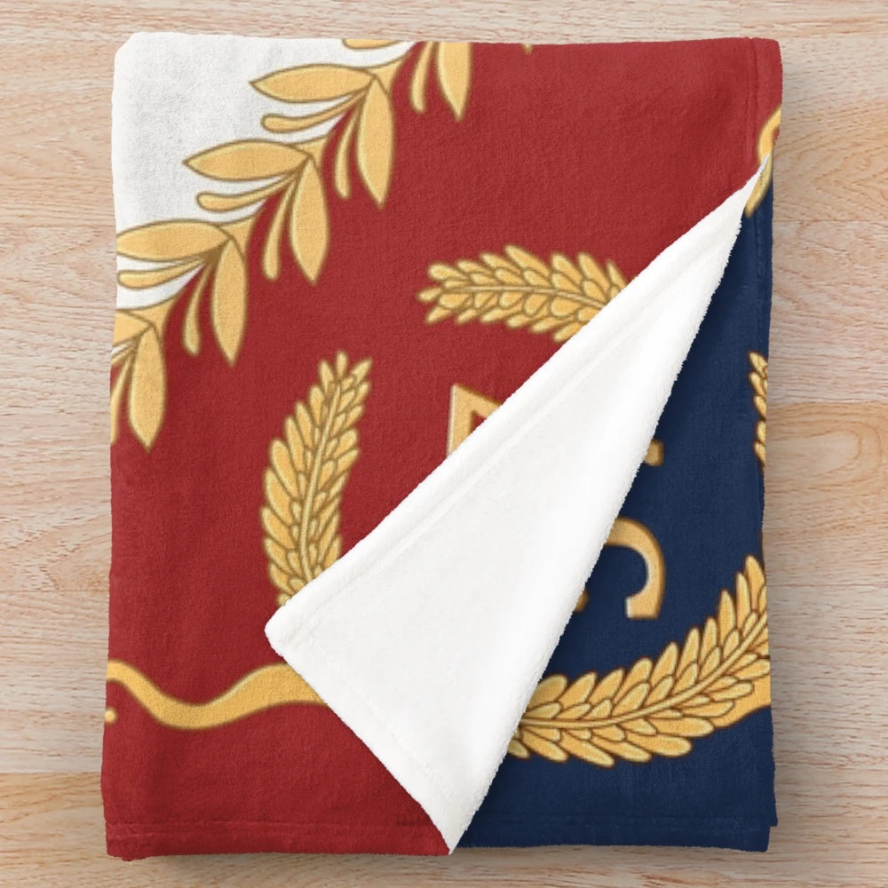 Napoleonic French Regimental Plush Blanket