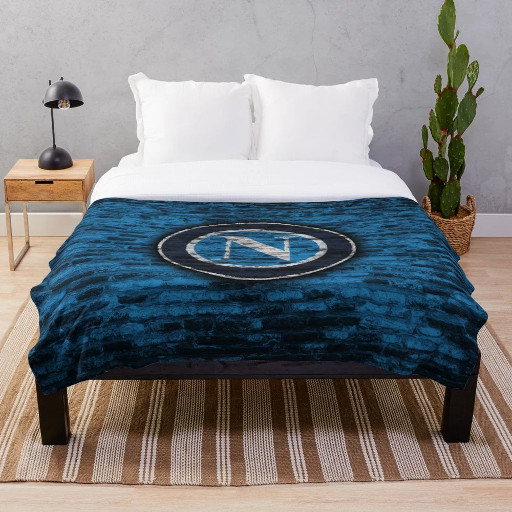 Napoli Soccer Plush Blanket