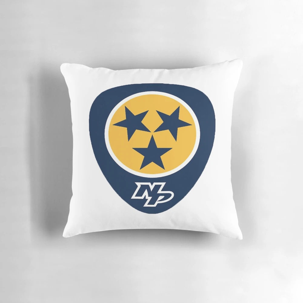 Nashville Predators Tri-Star Guitar Pick Pillow