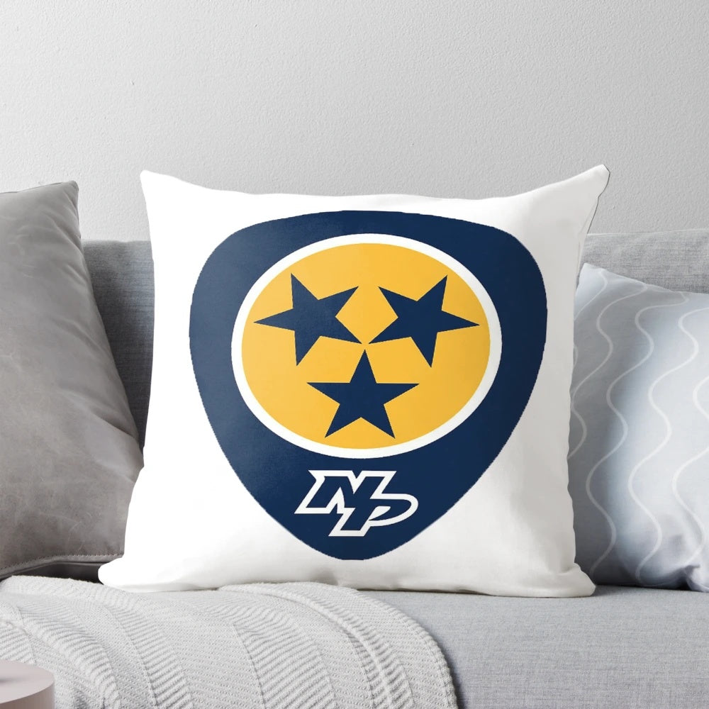 Nashville Predators Tri-Star Guitar Pick Pillow