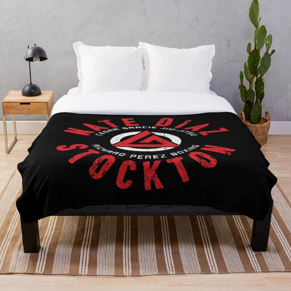 Nate Diaz Inspired Plush Blanket