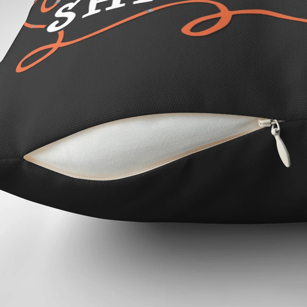 Cozy Christmas Vacation Eddie's RV Pillow with Funny Movie Quote