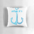 Nautical anchor t-shirt and anchor pillow for sailing and boating enthusiasts