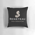 Beneteau sailboat-inspired pocket side cushion for nautical decor