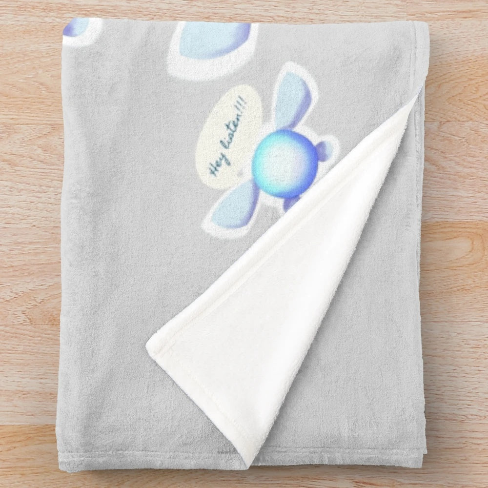 Navi the Fairy Plush Blanket from the Legend of Zelda