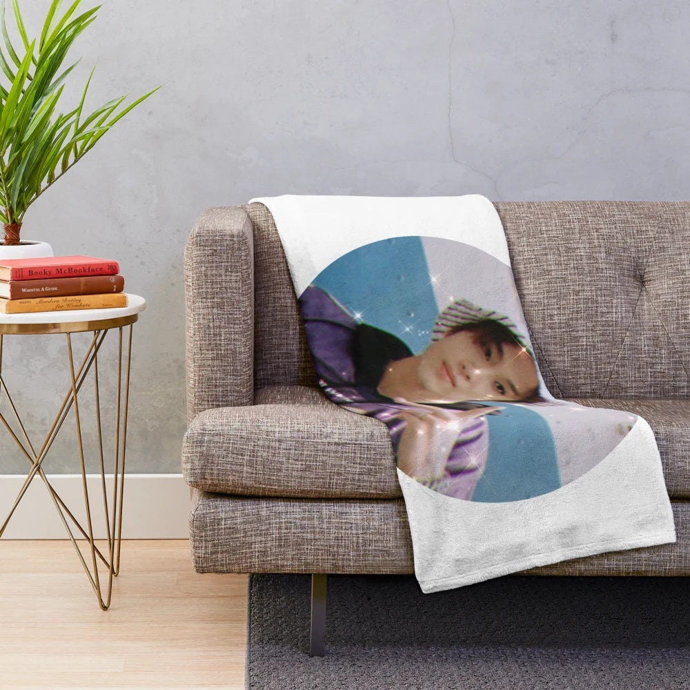 NCT Haechan Inspired Plush Blanket