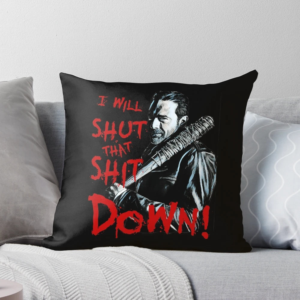 Negan I Will Shut Down Pillow for Fans