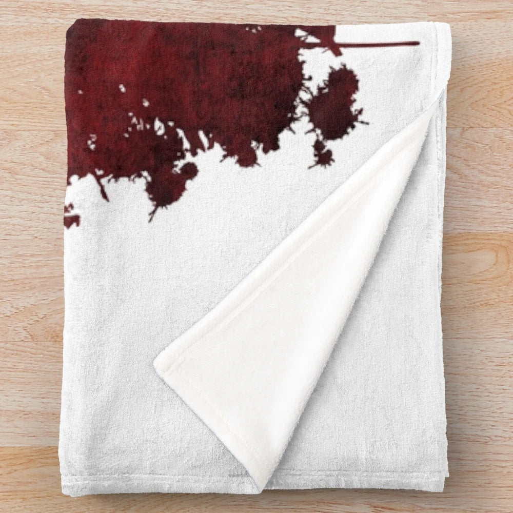 Negan plush blanket featuring Lucille