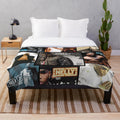 Nelly-inspired plush blanket featuring the American rapper's signature