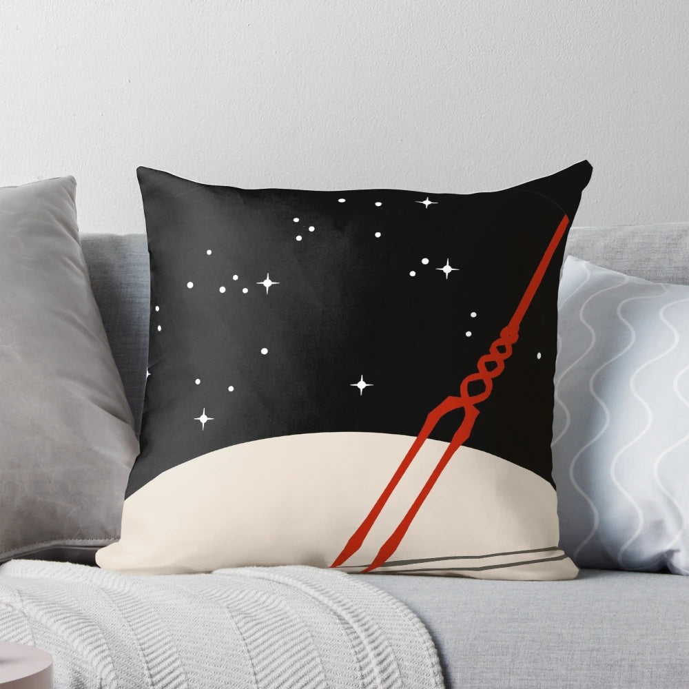 Neon Genesis Evangelion Lance of Longinus anime-inspired decorative pillow